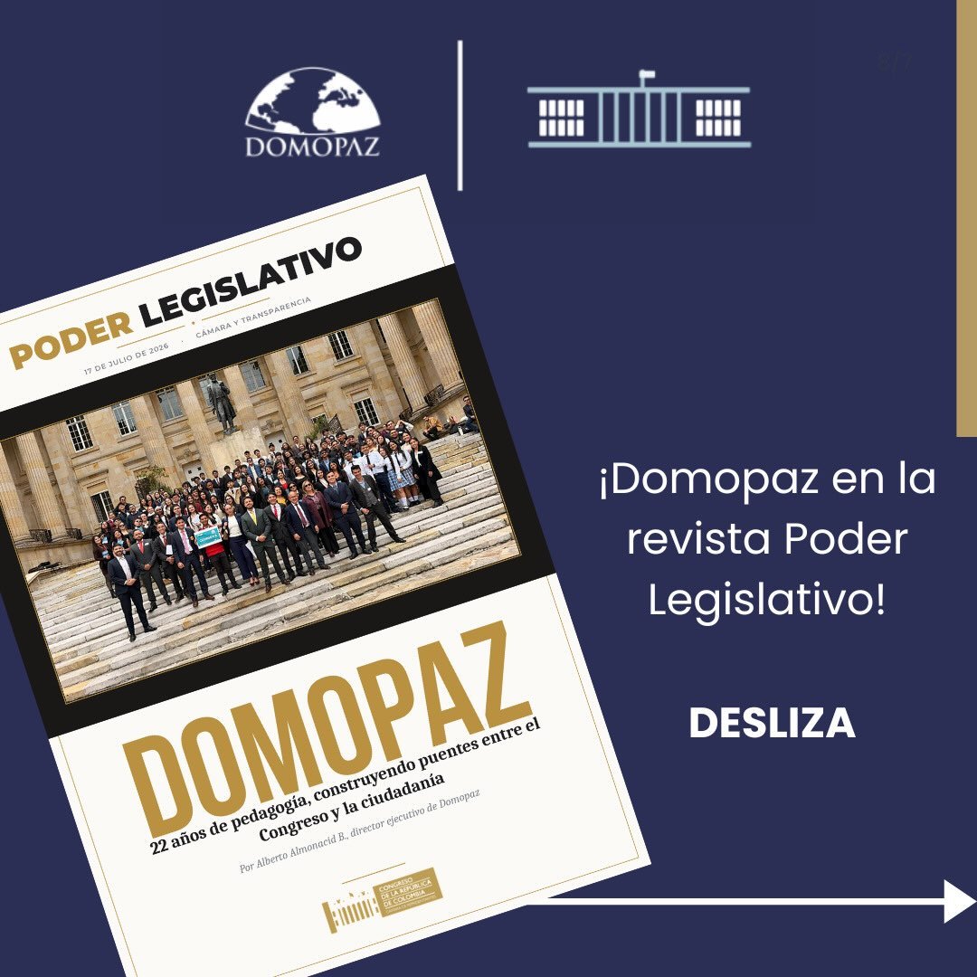 Domopaz en la revista Poder Legislativo